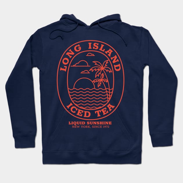 Long island iced tea - New York Hoodie by All About Nerds